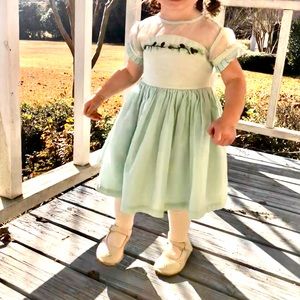 Well Dressed Wolf 2T Mint Acorn Dress